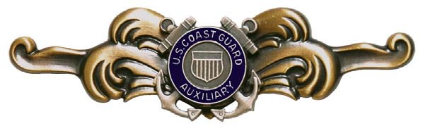 Coast Guard Auxilairy Cutterman Bagde