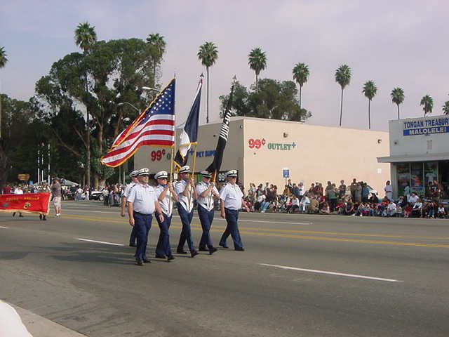 Coast Guard Auxiliary Color Guard